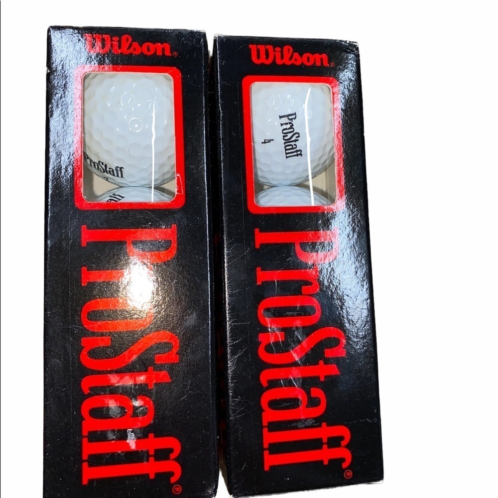 Wilson Prostaff new golfballs 2 boxes